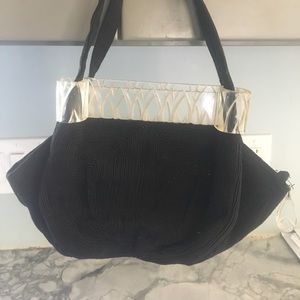 Genuine Cord black vintage purse.